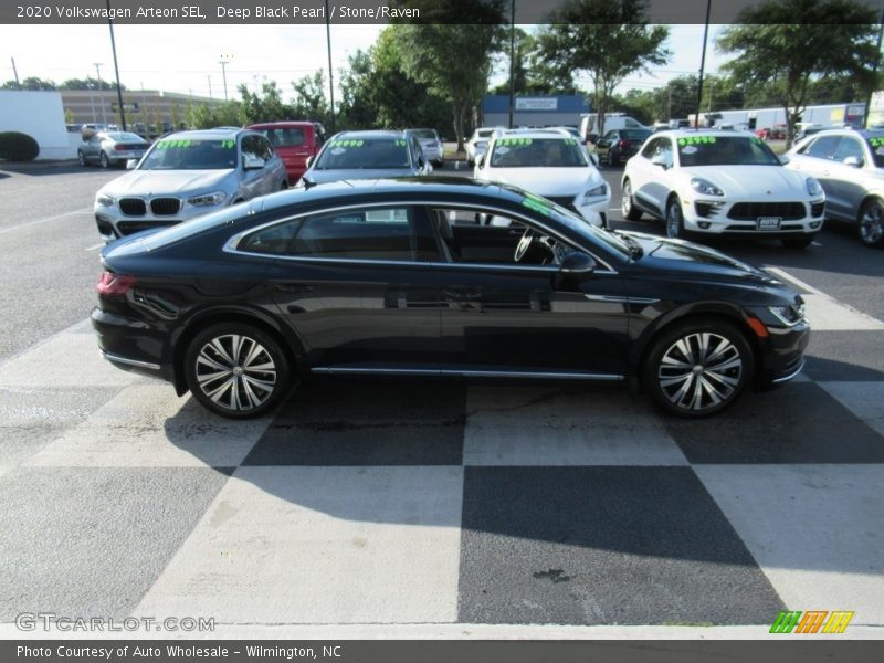 Deep Black Pearl / Stone/Raven 2020 Volkswagen Arteon SEL