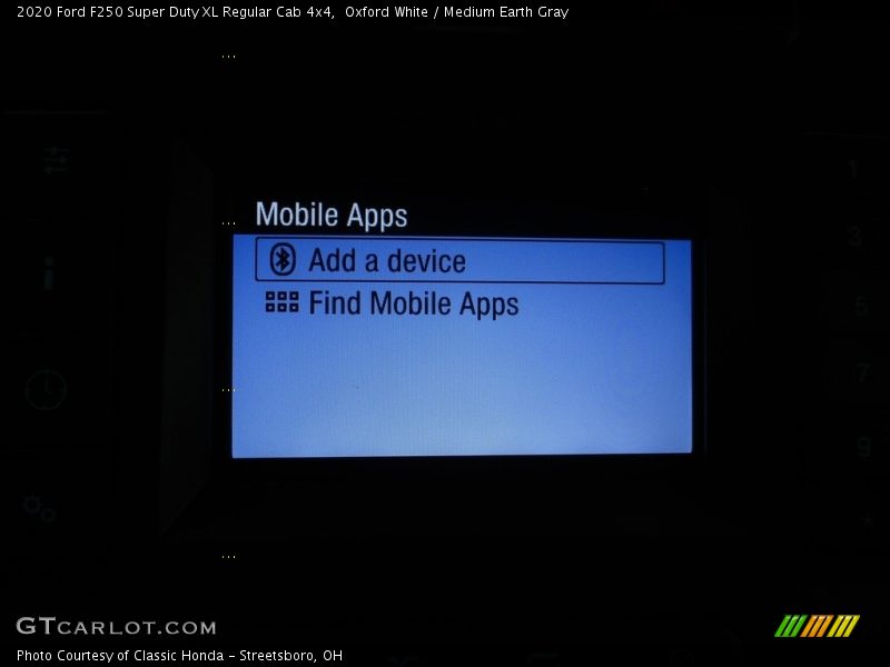 Oxford White / Medium Earth Gray 2020 Ford F250 Super Duty XL Regular Cab 4x4