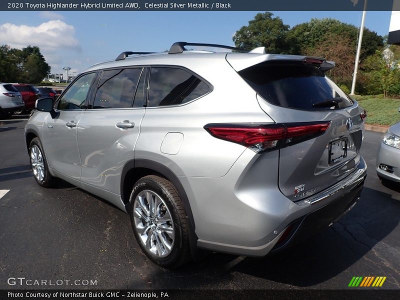 Celestial Silver Metallic / Black 2020 Toyota Highlander Hybrid Limited AWD