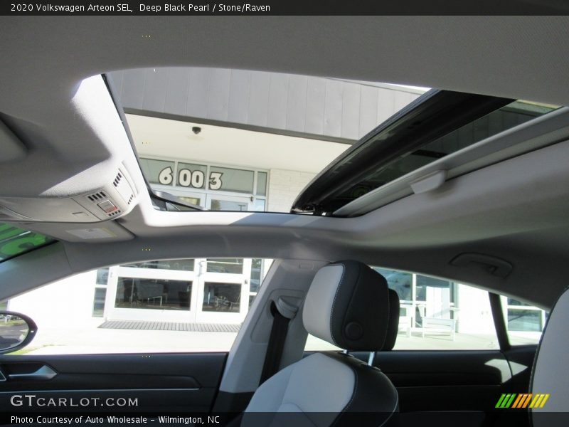 Deep Black Pearl / Stone/Raven 2020 Volkswagen Arteon SEL