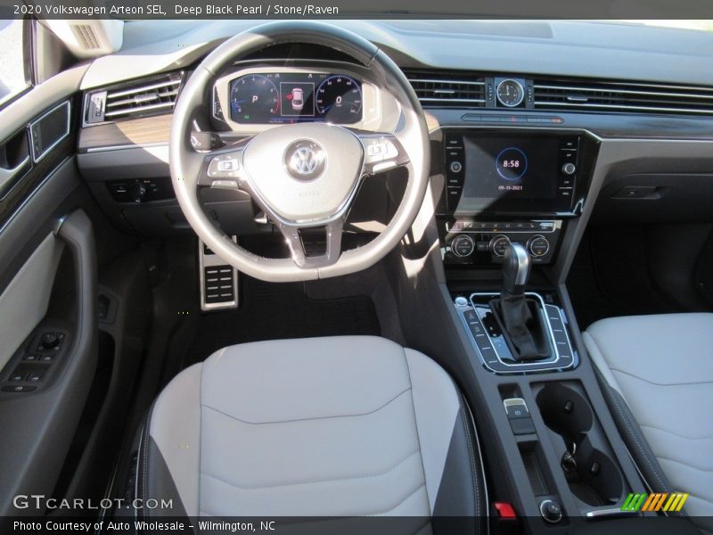 Deep Black Pearl / Stone/Raven 2020 Volkswagen Arteon SEL