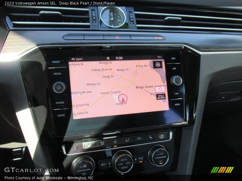 Deep Black Pearl / Stone/Raven 2020 Volkswagen Arteon SEL