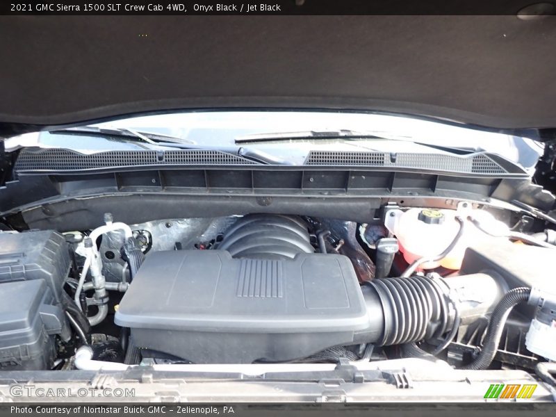 Onyx Black / Jet Black 2021 GMC Sierra 1500 SLT Crew Cab 4WD