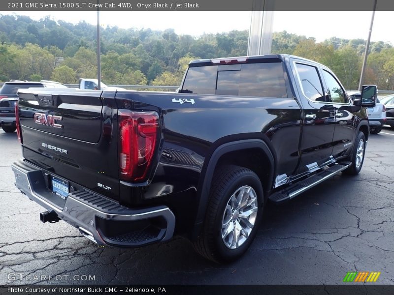 Onyx Black / Jet Black 2021 GMC Sierra 1500 SLT Crew Cab 4WD