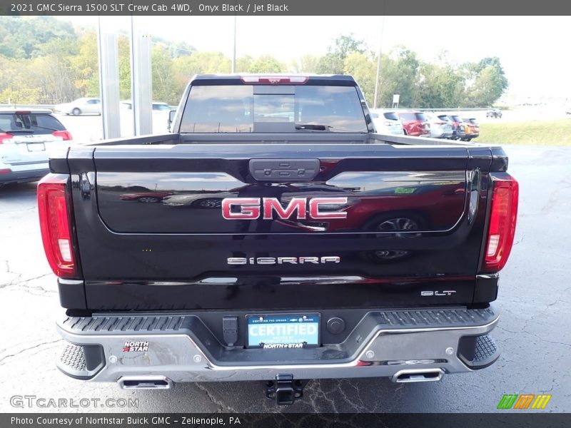 Onyx Black / Jet Black 2021 GMC Sierra 1500 SLT Crew Cab 4WD