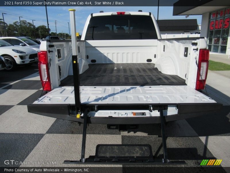 Star White / Black 2021 Ford F350 Super Duty Platinum Crew Cab 4x4