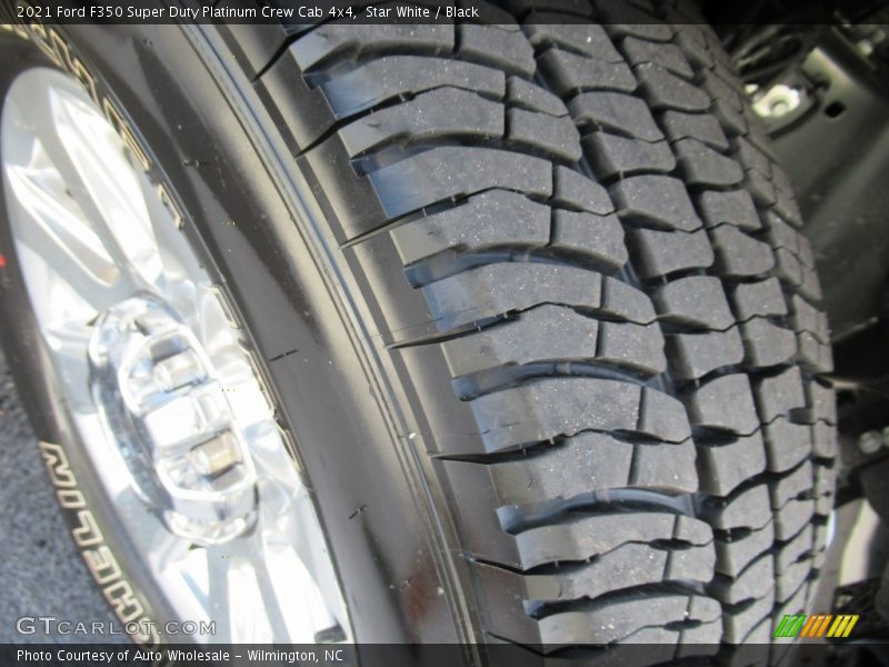 Star White / Black 2021 Ford F350 Super Duty Platinum Crew Cab 4x4