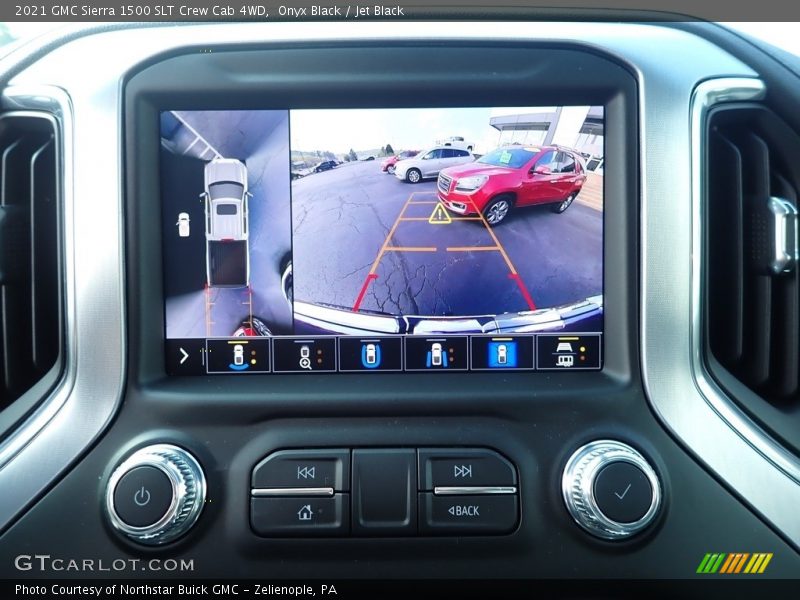 Onyx Black / Jet Black 2021 GMC Sierra 1500 SLT Crew Cab 4WD