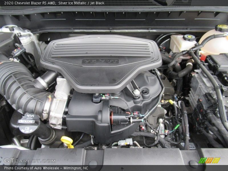 Silver Ice Metallic / Jet Black 2020 Chevrolet Blazer RS AWD