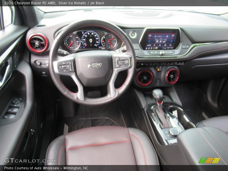 Silver Ice Metallic / Jet Black 2020 Chevrolet Blazer RS AWD
