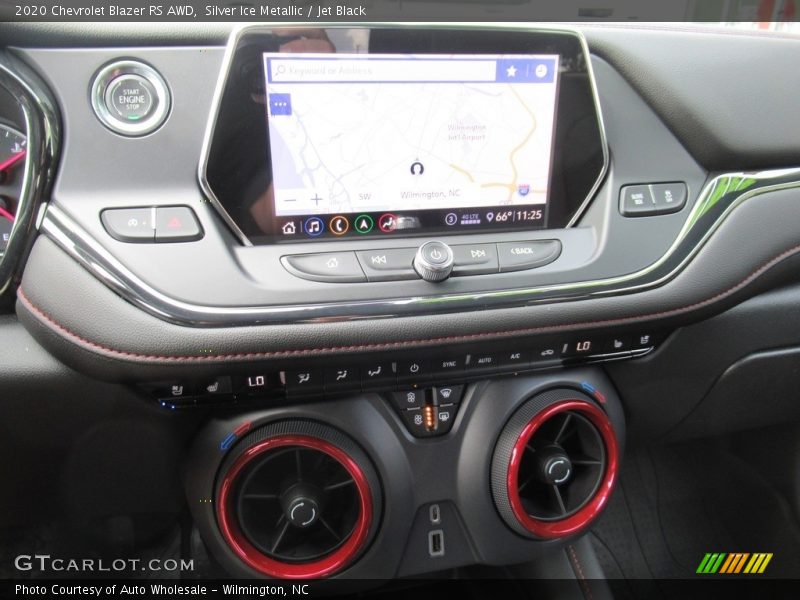 Silver Ice Metallic / Jet Black 2020 Chevrolet Blazer RS AWD