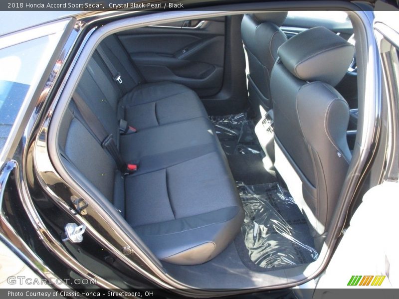 Rear Seat of 2018 Accord Sport Sedan