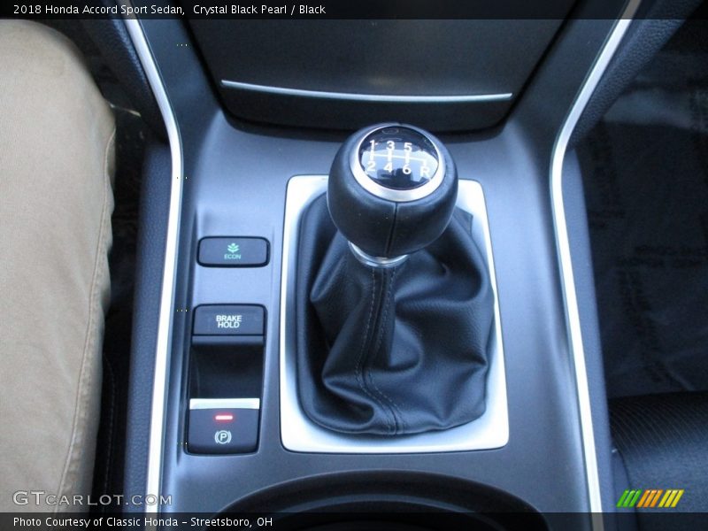  2018 Accord Sport Sedan 6 Speed Manual Shifter