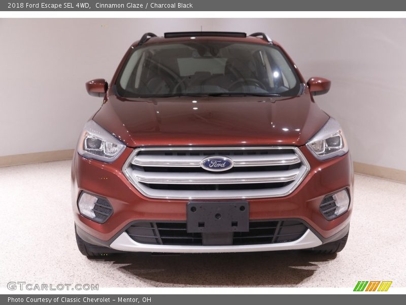 Cinnamon Glaze / Charcoal Black 2018 Ford Escape SEL 4WD