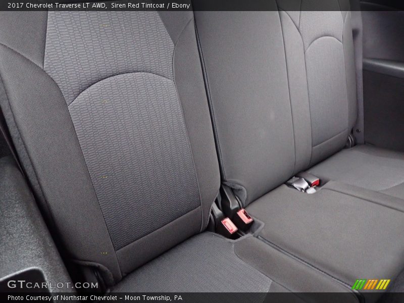 Siren Red Tintcoat / Ebony 2017 Chevrolet Traverse LT AWD