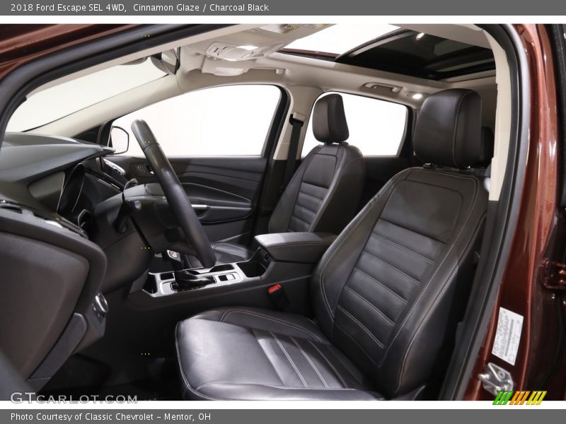 Cinnamon Glaze / Charcoal Black 2018 Ford Escape SEL 4WD