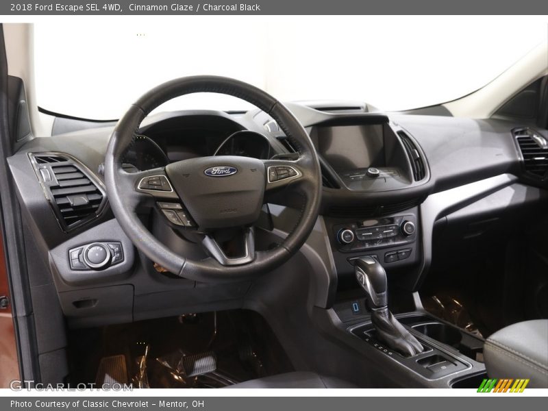 Cinnamon Glaze / Charcoal Black 2018 Ford Escape SEL 4WD