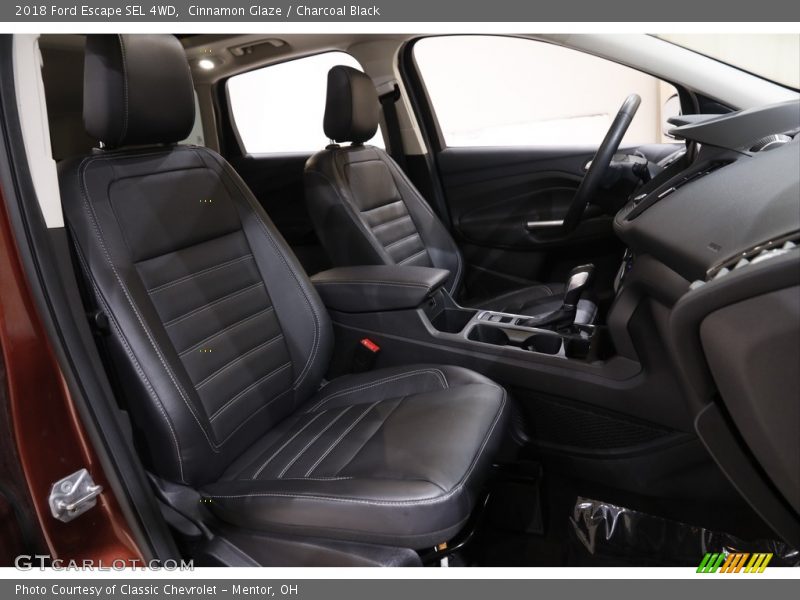 Cinnamon Glaze / Charcoal Black 2018 Ford Escape SEL 4WD