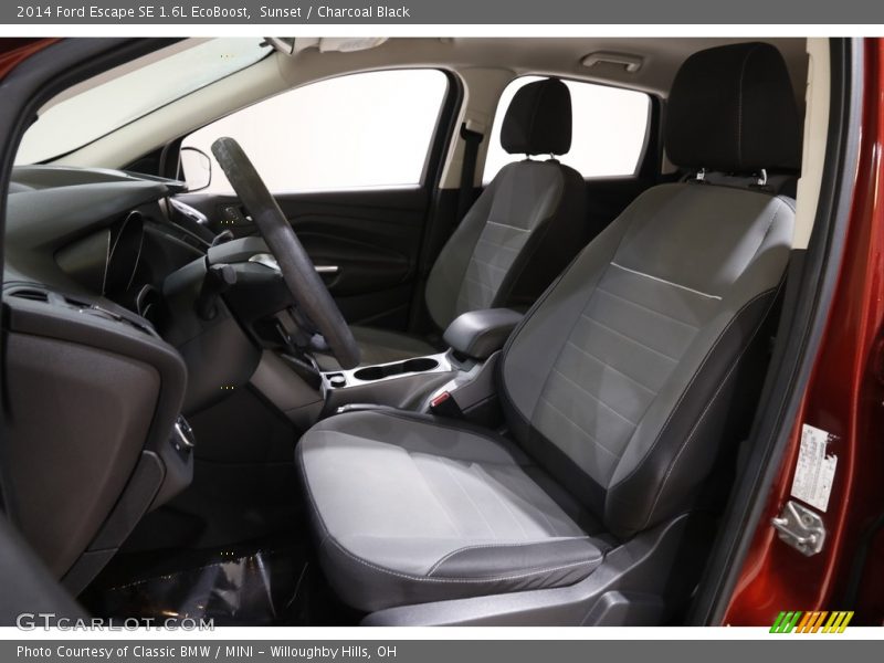 Sunset / Charcoal Black 2014 Ford Escape SE 1.6L EcoBoost