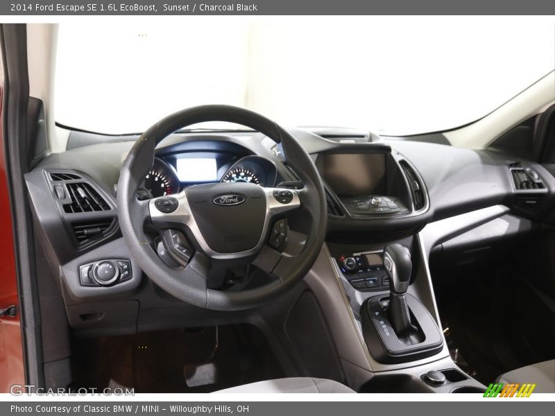 Sunset / Charcoal Black 2014 Ford Escape SE 1.6L EcoBoost