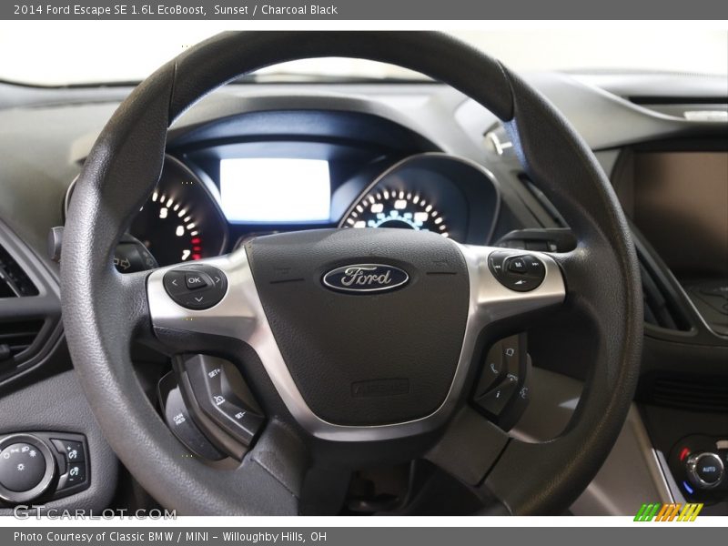 Sunset / Charcoal Black 2014 Ford Escape SE 1.6L EcoBoost