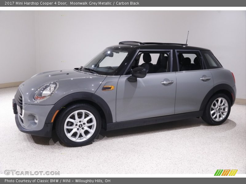 Moonwalk Grey Metallic / Carbon Black 2017 Mini Hardtop Cooper 4 Door