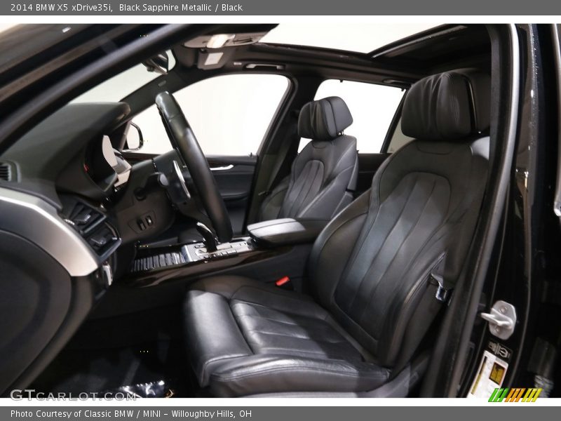 Black Sapphire Metallic / Black 2014 BMW X5 xDrive35i