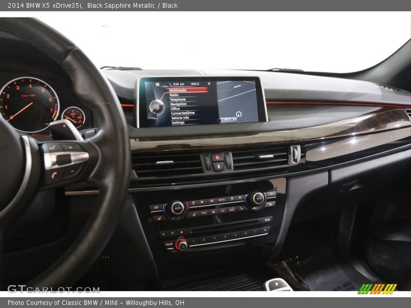 Black Sapphire Metallic / Black 2014 BMW X5 xDrive35i