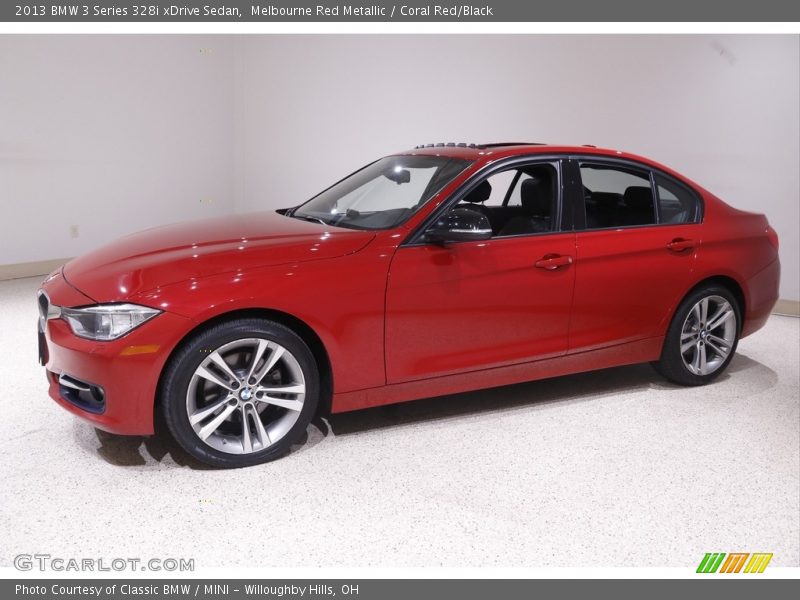 Melbourne Red Metallic / Coral Red/Black 2013 BMW 3 Series 328i xDrive Sedan