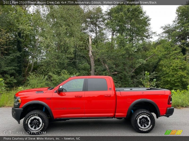  2021 2500 Power Wagon Crew Cab 4x4 75th Anniversary Edition Molten Orange