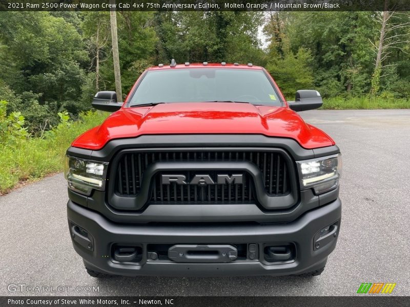 Molten Orange / Mountain Brown/Black 2021 Ram 2500 Power Wagon Crew Cab 4x4 75th Anniversary Edition