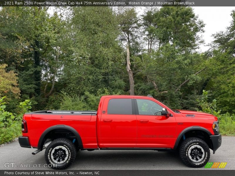  2021 2500 Power Wagon Crew Cab 4x4 75th Anniversary Edition Molten Orange
