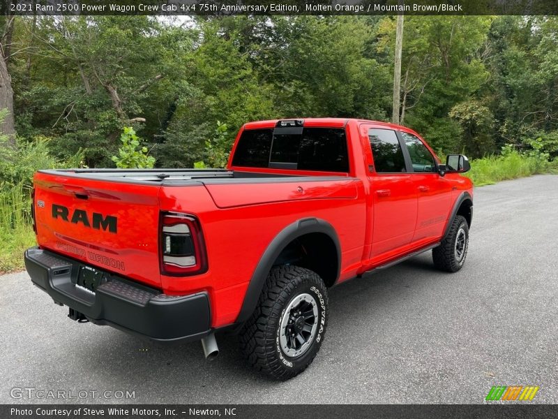 Molten Orange / Mountain Brown/Black 2021 Ram 2500 Power Wagon Crew Cab 4x4 75th Anniversary Edition