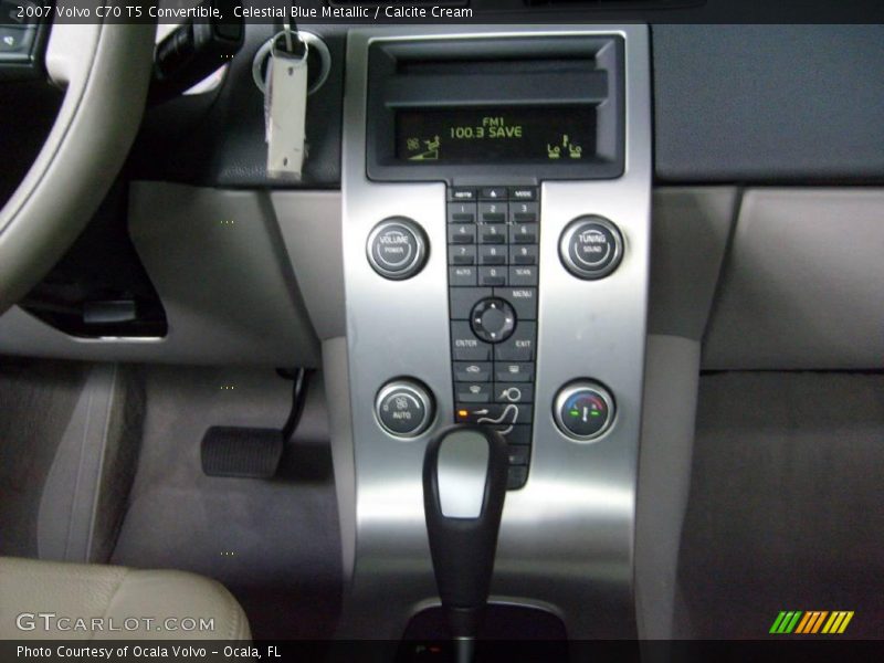 Celestial Blue Metallic / Calcite Cream 2007 Volvo C70 T5 Convertible