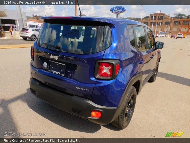 Jetset Blue / Black 2016 Jeep Renegade Sport 4x4