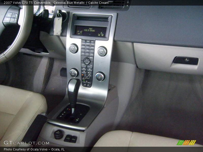 Celestial Blue Metallic / Calcite Cream 2007 Volvo C70 T5 Convertible
