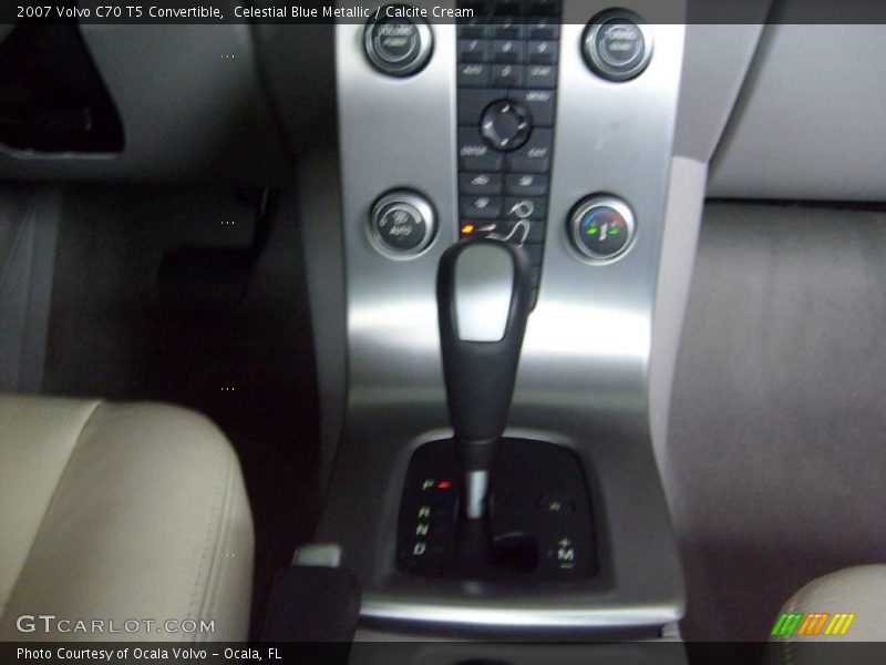 Celestial Blue Metallic / Calcite Cream 2007 Volvo C70 T5 Convertible