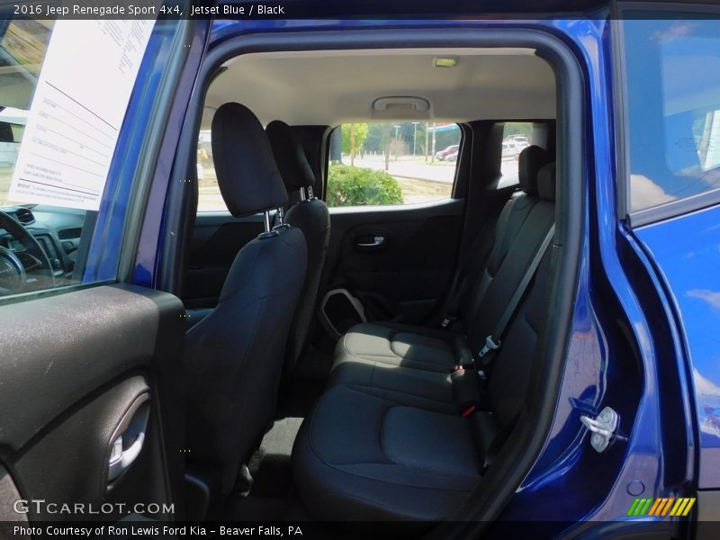 Jetset Blue / Black 2016 Jeep Renegade Sport 4x4
