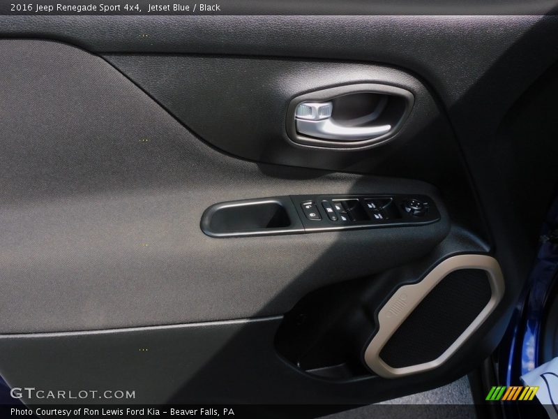 Jetset Blue / Black 2016 Jeep Renegade Sport 4x4