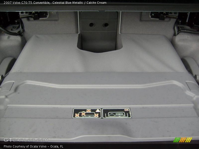Celestial Blue Metallic / Calcite Cream 2007 Volvo C70 T5 Convertible