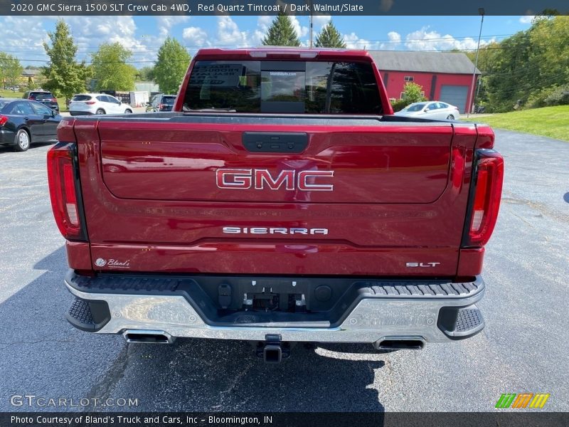 Red Quartz Tintcoat / Dark Walnut/Slate 2020 GMC Sierra 1500 SLT Crew Cab 4WD