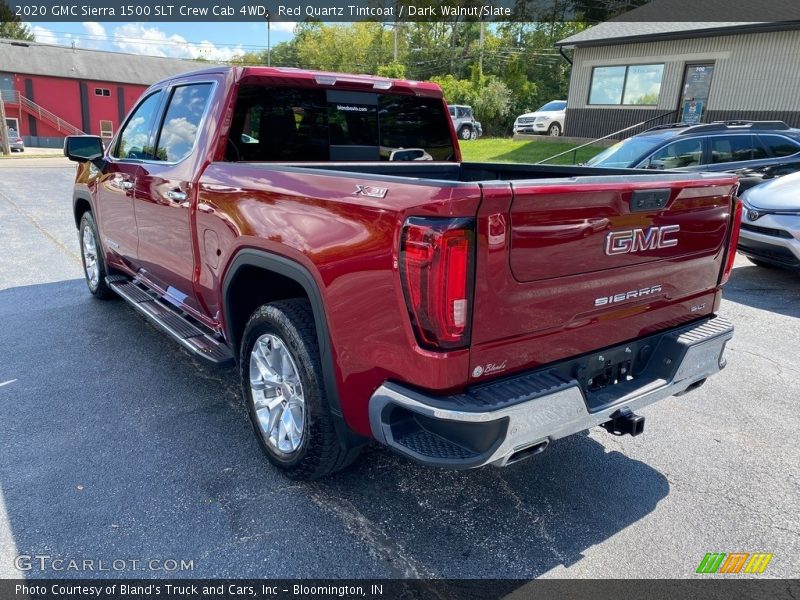 Red Quartz Tintcoat / Dark Walnut/Slate 2020 GMC Sierra 1500 SLT Crew Cab 4WD