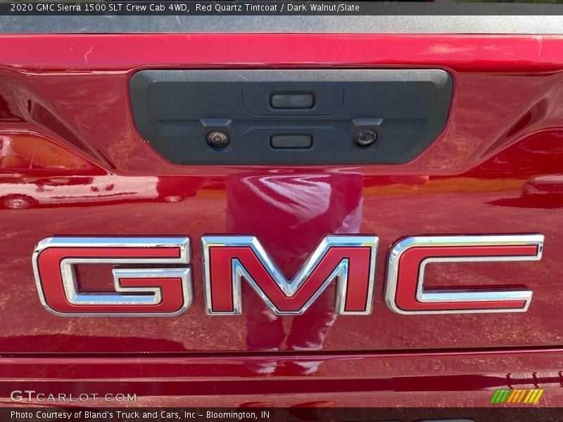 Red Quartz Tintcoat / Dark Walnut/Slate 2020 GMC Sierra 1500 SLT Crew Cab 4WD