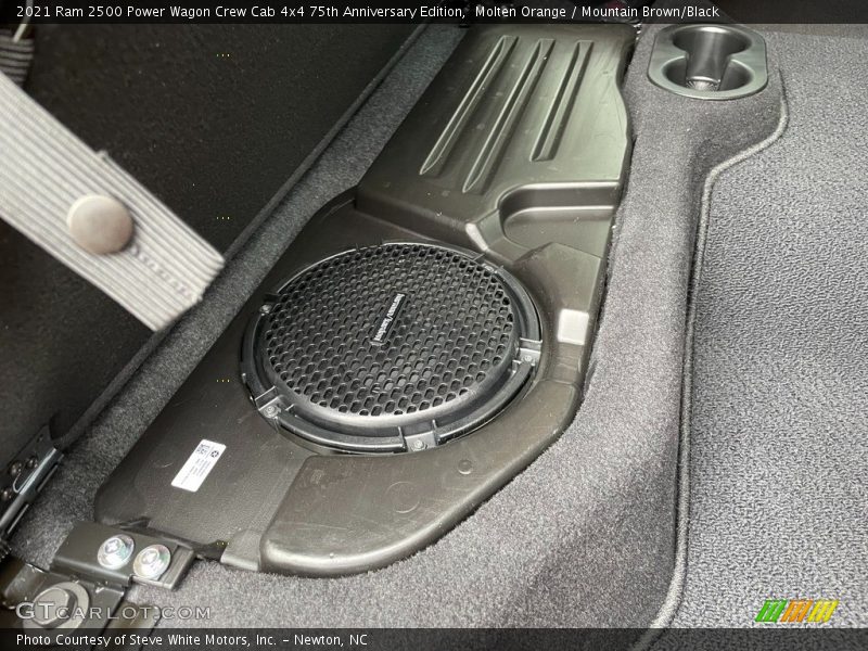 Rear Seat of 2021 2500 Power Wagon Crew Cab 4x4 75th Anniversary Edition