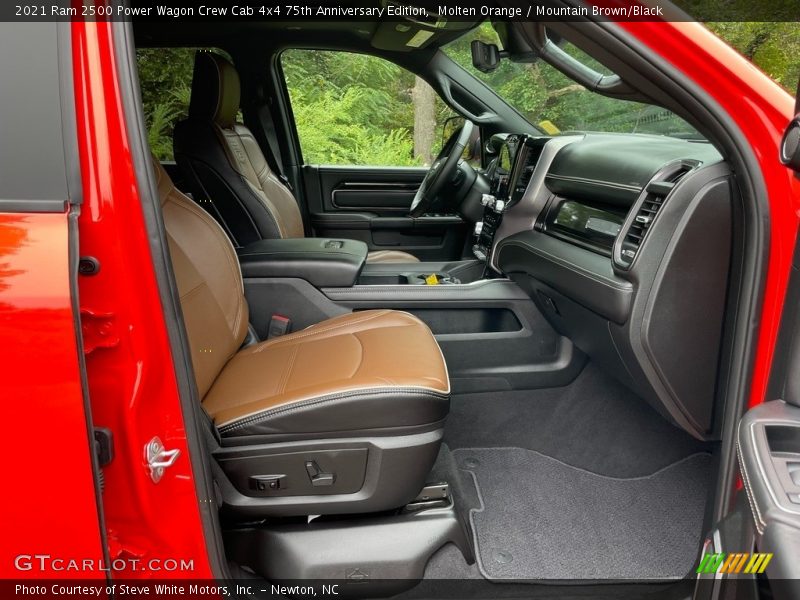 Molten Orange / Mountain Brown/Black 2021 Ram 2500 Power Wagon Crew Cab 4x4 75th Anniversary Edition