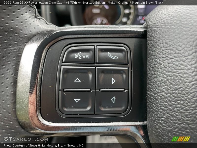  2021 2500 Power Wagon Crew Cab 4x4 75th Anniversary Edition Steering Wheel