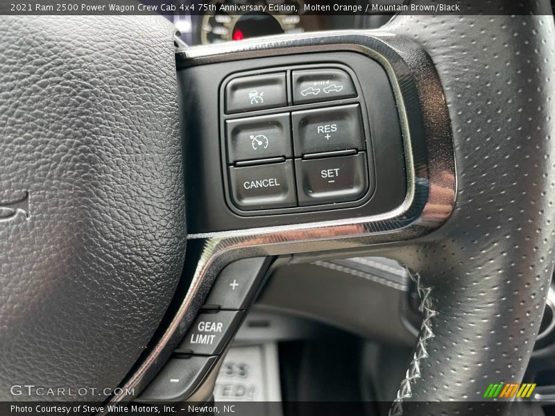  2021 2500 Power Wagon Crew Cab 4x4 75th Anniversary Edition Steering Wheel
