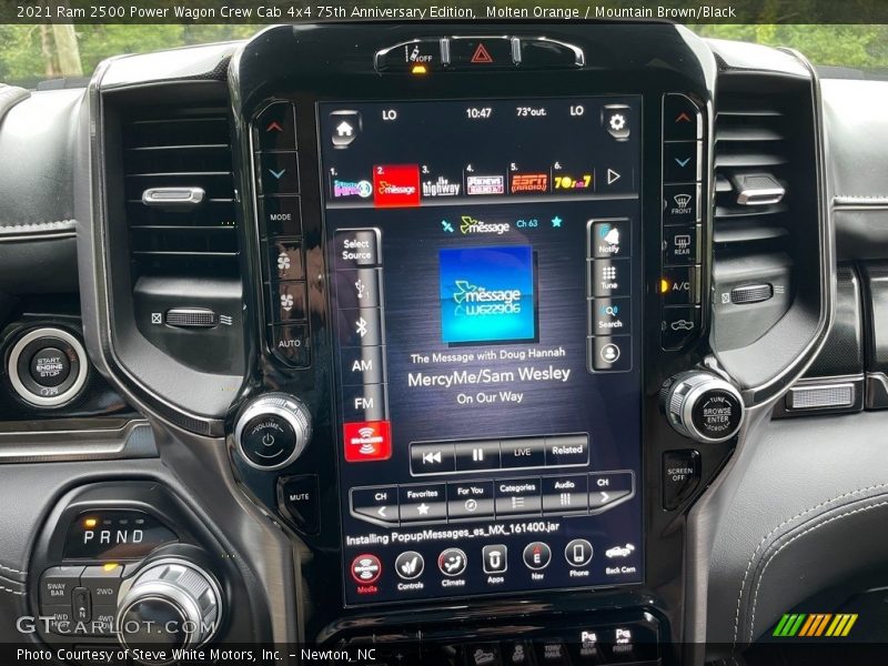 Controls of 2021 2500 Power Wagon Crew Cab 4x4 75th Anniversary Edition