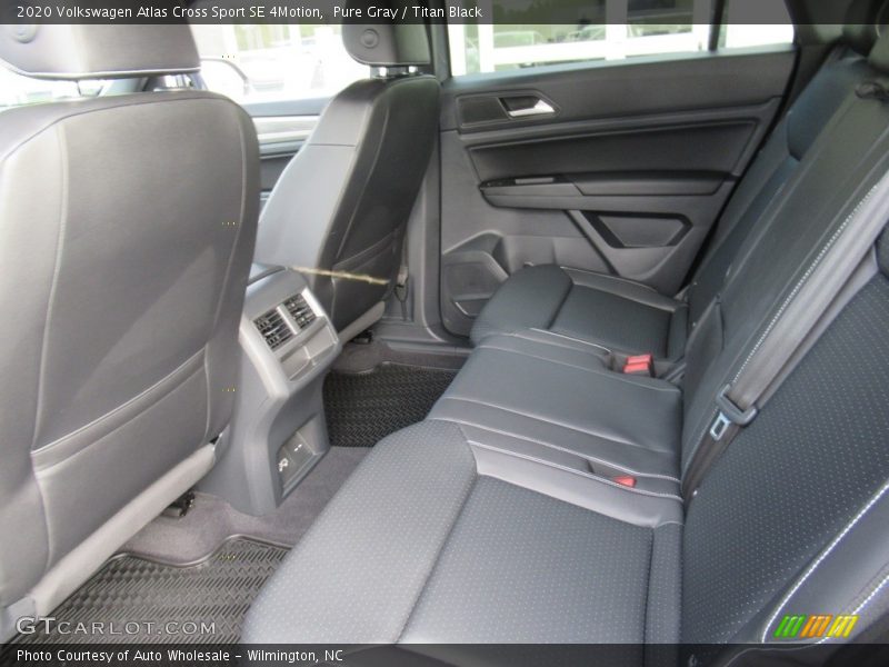 Rear Seat of 2020 Atlas Cross Sport SE 4Motion