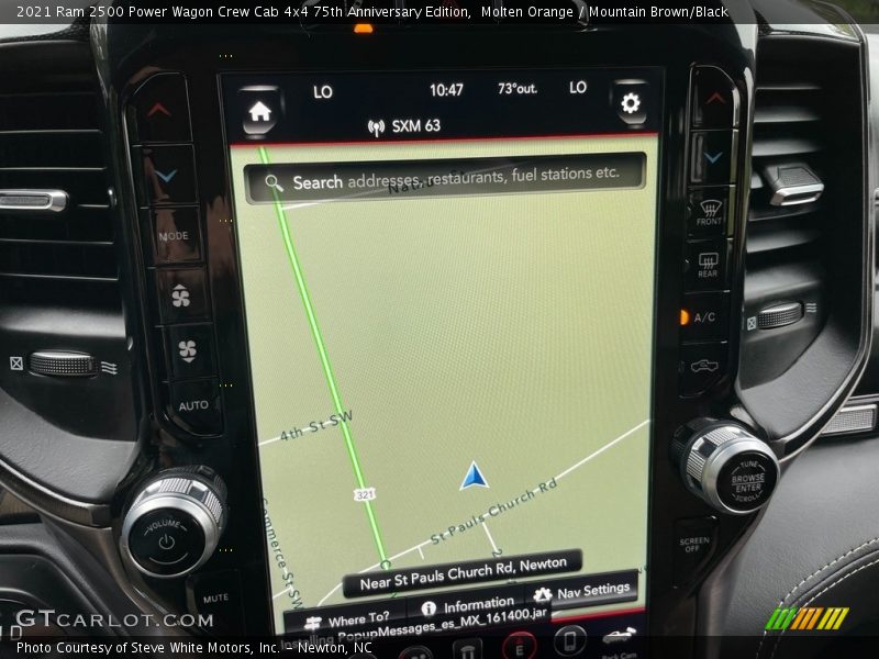 Controls of 2021 2500 Power Wagon Crew Cab 4x4 75th Anniversary Edition